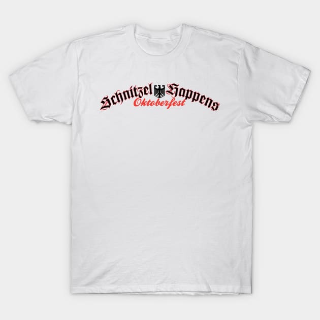 Schnitzel Happens T-Shirt by silvercloud